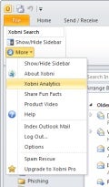 Xobni add-in for Outlook; small business software