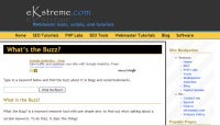 What's the Buzz?; find keywords; Web marketing; marketing tools
