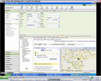  Sage ACT 2011; small business CRM software