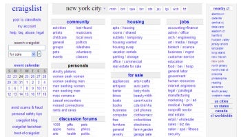 Craigslist.org; outsourcing Web tool