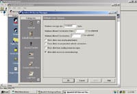 Ipswitch Collaboration Suite administration screen