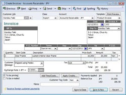 Multicurrency - QuickBooks Accounting 2009