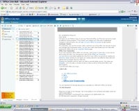 Microsoft Office Live screen shot