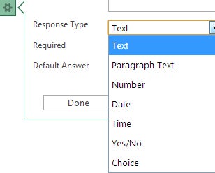 Test your survey in Excel Web app