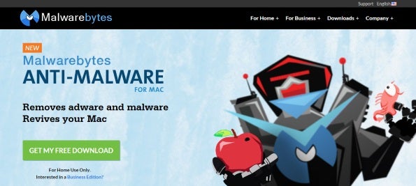 Small business security software: Malwarebytes Anti-Malware for Mac
