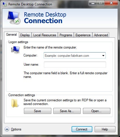 Microsoft Remote Desktop remote access