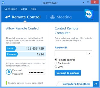Teamviewer remote acccess software