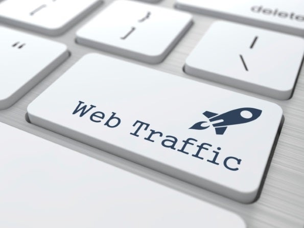 small business marketing: website traffic