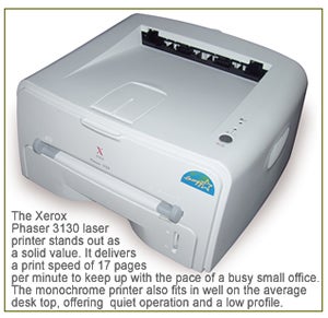 Xerox Phaser 3130 Monochrome Laser Printer