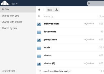 OwnCloud 7 open source private cloud storage