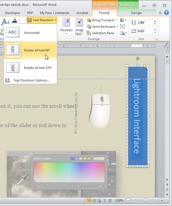 header and footer tips in Microsoft Word