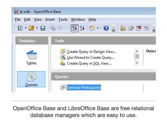 3 - Apache OpenOffice Base / LibreOffice Base
