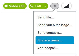 Skype video calls