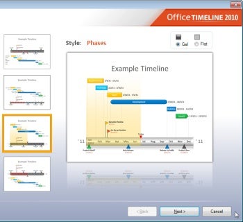 Office Timeline 2010 PowerPoint add-in