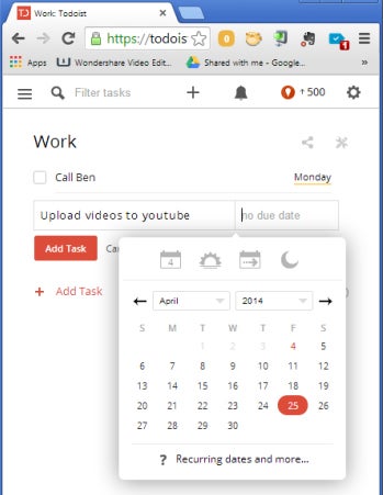 ToDoist to-do list manager for small business