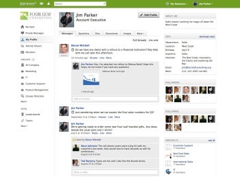 Yammer, a social collaboration tool