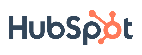 HubSpot logo in orange.
