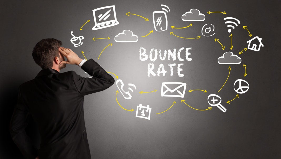 Email bounce rate.